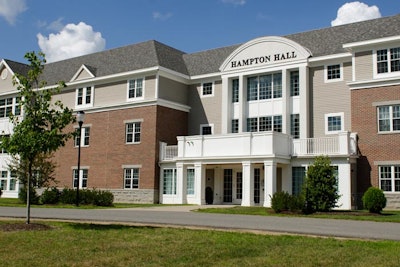 Hampton Hall - Amenities include large lounges per floor, a meeting room, a laundry room and a kitchen