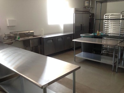 The Washbow kitchen