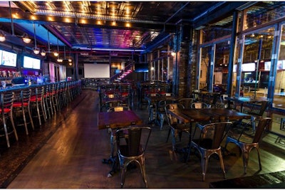 With 5,000 sq. ft., Iron Bar can host a wide range of events from private parties to corporate gatherings