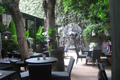 Sur's Hidden Garden is available for both corporate and social events.