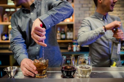 In-house mixologists are ready to serve you