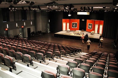 Ada Slaight Hall features state-of-the-art theatrical lighting, rigging and AV services. Photo: Westbury National