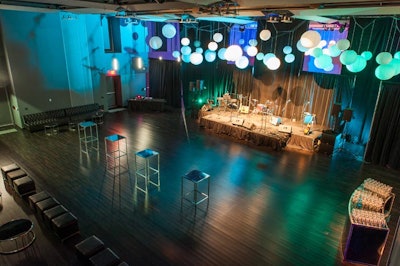 Ada Slaight Hall can easily be partitioned into three distinct spaces for more intimate events. Photo: Digital Bass Photography