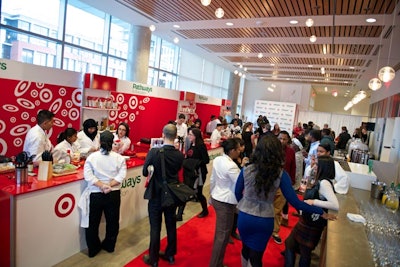 Pathways to Education and Target Canada host a program launch event in the Artscape Lounge.