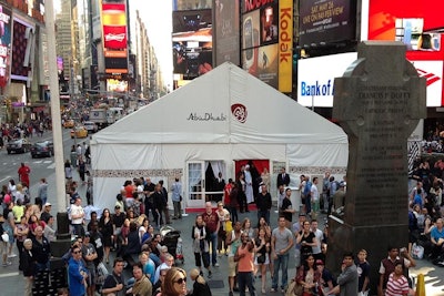 Abu Dahbi Experience in Times Square