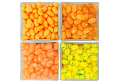 Stick to one flavour variety with Jelly Belly jelly beans.