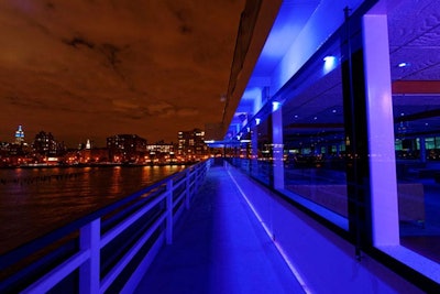 Enjoy the breeze while taking in New York’s iconic skyline.