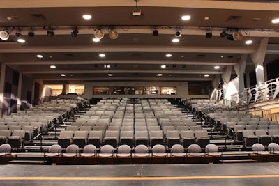 Theater seating in Ibrahim Theater