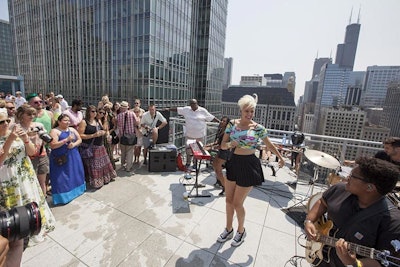 Gilt City's 'Better Than Backstage' Rooftop Pool Party