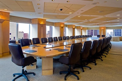 'Greenough Hub' - Hubs are medium sized multi-purpose rooms flexible to host 20-150 participants