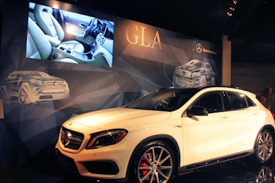 The tour is to introduce its new compact SUV, the 2015 Mercedes-Benz GLA, and, naturally, the vehicle was on display at the New York event.