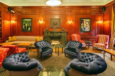 Library Lounge is perfect for a cocktail style reception and great for an after work drink and to unwind after a busy day