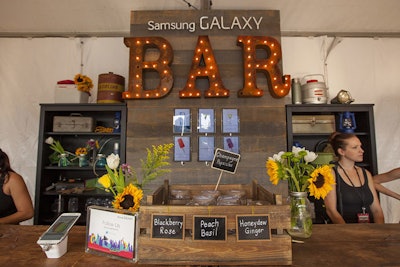 Samsung Galaxy Owner's Lounge at Lollapalooza