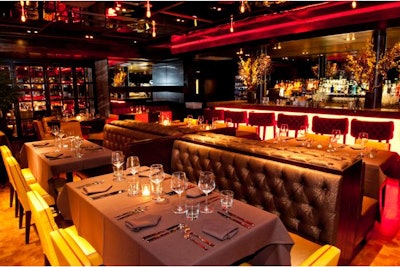 The space offers plush banquets, mood lighting and refined touches to impress guests