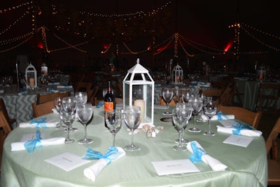 The Southampton Hospital dinner was styled by Steven Stolman and catered by Robbins Wolfe.
