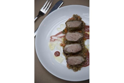 Spiced duck breast