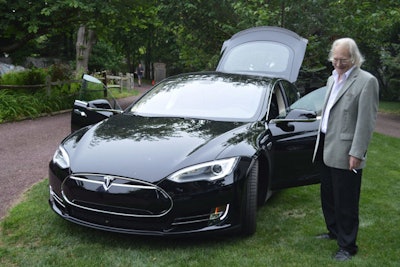 Tesla was everywhere this summer, auctioning off weekend test-drives. World-famous chaos theory mathematician Mitchell Feigenbaum (pictured) was considering signing up for one at SciHampton, a new symposium for brainy types.