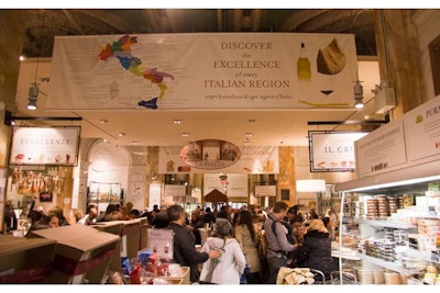 Interior graphics - Eataly NYC