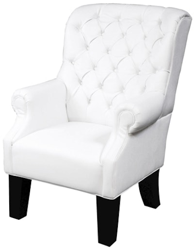 Furniture: Wintry White Leather