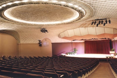 Auditorium available for use during evening events (maximum capacity 530)