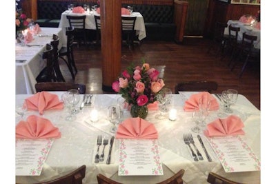 Pre-fixe pink and white themed party