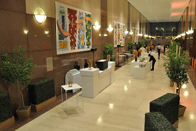 The North Lobby is great for meals, coffee breaks, cocktail receptions, & exhibits