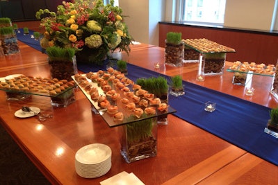 Boardroom hors d'oeuvres