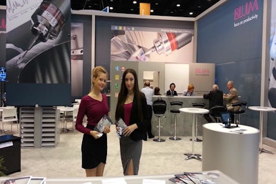 Lucia & Catherine working the ITMS show