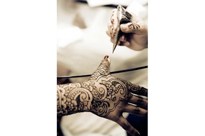 Henna tattoos