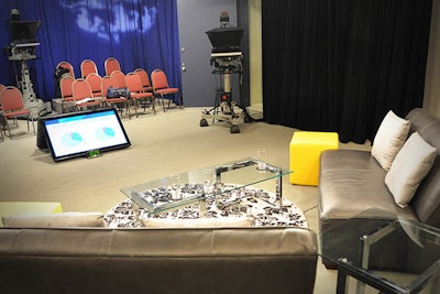 Live Multi-Camera productions can be broadcasted & webcasted through the Studio