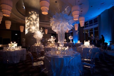 Low lighting sets the tone of your event