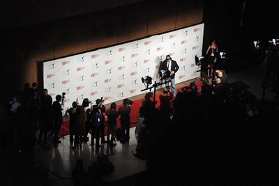 The Atrium provides an intimate and unique setting for red carpet events