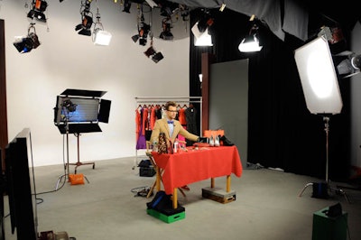 Because of its in-house transmission capabilities, The Studio is ideal for Satellite Media Tours