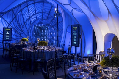 Proceeds from September's Adler Planetarium Celestial Ball gala in Chicago went to benefit educational programs. Proud teen participants of those programs circulated to tables as so-called 'science sommeliers.' Guests could pick from a list of experiments and activities printed on the backs of their menus, and the budding scientists would perform their choice tableside. For example, 'Touch Another World' allowed guests to hold pieces of meteorite in their hands, and “The Starry Messenger” allowed guests to look through refracted lenses.