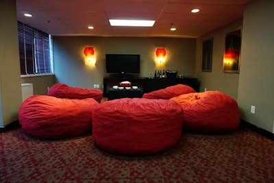 Turn binge-watching into a group activity at Kimpton’s Hotel Rouge in Washington. A new package for groups of 10 people includes a cozy event space outfitted with a 50-inch television and streaming equipment, oversize beanbag chairs, and catering packages that include bites such as sweet potato tots, chicken wings, club sandwiches, and beverages.
