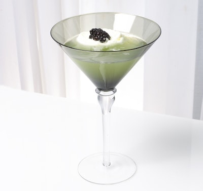 Eatertainment's 'Blackberry Foam' Martini