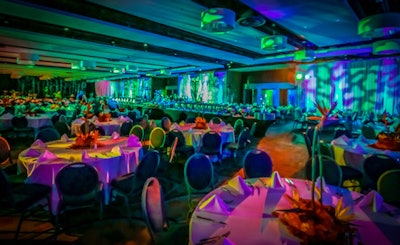 Use multi-color lighting for your next event