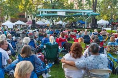 Concert at Todos Santos Plaza sponsored by Diablo Valley, CA