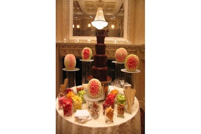 GoldenChefs chocolate fountain