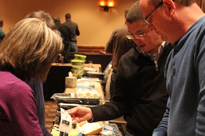 A group event organized by CBST Adventures in Denver involved assembling disaster relief kits.