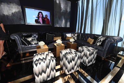 The Mercedes-Benz Star Lounge at New York Fashion Week