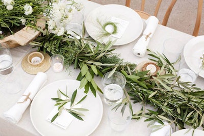 Moon Canyon, one of Los Angeles’s up-and-coming floral design studios, creates rustic, natural arrangements that can be used for all kinds of events from weddings to dinner parties. The founders also host flower workshops where students learn the basics about seasonal blooms.