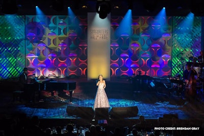 SuperWall at Songwriters Hall of Fame Awards with Jackie Evancho