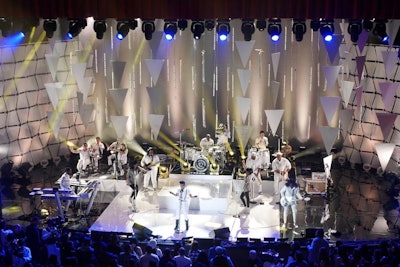 Janelle Monae performs at the VH1 concert with Wafers
