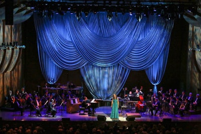 Cappuccino Drapes make a big impression at Lincoln Center