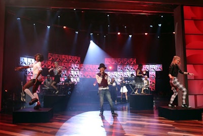 Pharrell rocks it on Ellen with Pinwheels setting the vibe