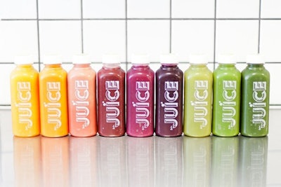 The Juice, which recently opened in Atwater Village, makes and delivers fresh green elixirs and fruit juice blends, like green apple, lemon, kale, and ginger. There is a minimum of six juices per order for delivery.