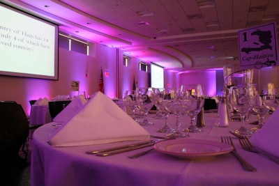 Our state of the art Audio Visual equipment is available to transform any dinner or banquet!