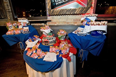 Add a unique Cubs themed buffet to your pre or post game party