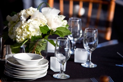 No matter what you choose to serve, our tables are always covered with crisp linens and graved with polished silver and fine china.